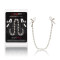 CalExotic Crystal Chain Nipple Clamps зажимы для сосков