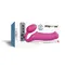 Безремінний страпон з вібрацією Strap-On-Me Vibrating Fuchsia XL