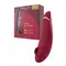 Womanizer Premium 2 + Лубрикант 50 мл - Инновационный клиторальный вакуумный стимулятор, 15.5х3.5 см (бордовый)