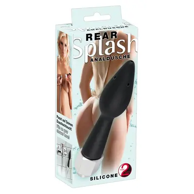 Orion Analdusche Rear Splash - Анальный душ, 12.5х3.5 см (чёрный)