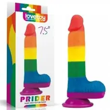 LoveToy Prider Dildo 7.5'' - Фаллоимитатор, 15 см