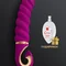 Gvibe Gjack Mini - Анатомический витой вибратор, 19х3.5 см (фиолетовый)