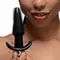 Frisky Smooth Vibrating Anal Plug - Black - Анальная пробка с вибрацией, 12х3 см (черный)