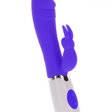 Toy Joy Funky Rabbit - Вибратор-кролик, 19х3 см (фиолетовый)