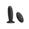 LyBaile Pretty Love Remote Control Vibrating Plug Black - Анальна пробка з вібрацією, 11х3.3 см (чорний)