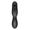 Satisfyer Curvy Trinity 2 - Вакуумный клиторальный стимулятор и массажер для точки G, 16.8х3.8 см (чёрный)