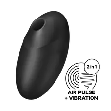 Satisfyer Vulva Lover 3 Black - Вакуумный стимулятор (чёрный)