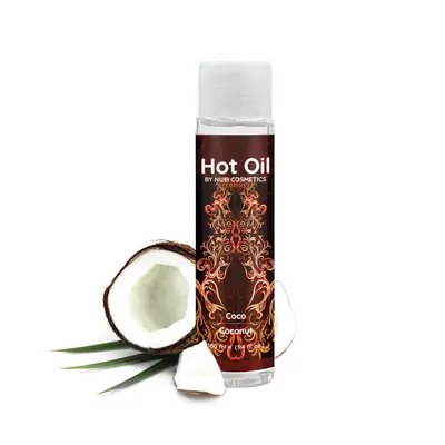 Масажне масло з зігріваючим ефектом Nuei Hot Oil, 100 мл (кокос)