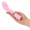 Pillow Talk Sassy Pink - Розкішний вібратор із кристалом Сваровськи для точки G, 12.8х3.8 см. (рожевий)
