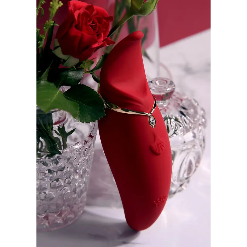 Zalo Hero Pulse Wave Massager- Импульсно-волновой массажер для клитора, 14.8 см (красный) Zalo Hero Pulse Wave Massager- Импульсно-волновой массажер для клитора, 14.8 см (красный)