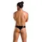 Passion - 033 THONG PAUL black - Сексуальні чоловічі стрінги, S/M