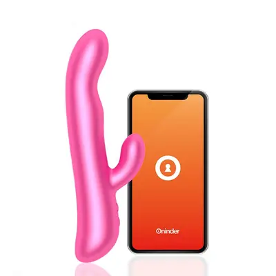 Вибратор кролик со смарт управлением Oninder Vibration & Rotation