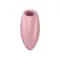 Satisfyer Cutie Heart Light Red - Вакуумний стимулятор у вигляді серця, 7.7х7.5 см (рожевий)