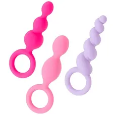 Satisfyer Plugs Booty Call набор анальных пробок, 3 шт (разноцветный)