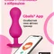Gvibe Gballs 3 App Petal Rose - тренажёр интимных мышц, 8х3 см (розовій)