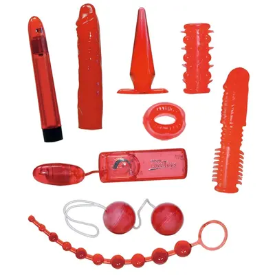 Orion Red Roses Set великий набір секс іграшок з 9 предметів