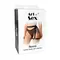 Art of Sex Naomi - Гартер на ногу з написом Sexy XS-2XL (чорний)