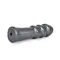 Doc Johnson American Bombshell B-10 Warhead Gun Metal, фаллоимитатор для фистинга, 25.4х6,9 см