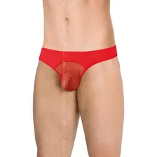 SoftLine Mens Briefs 4525 - Чоловічі труси, M/L (червоний)