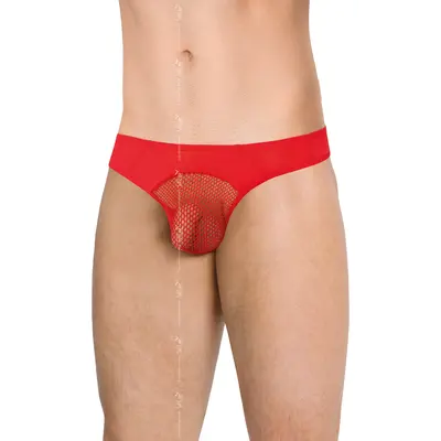 SoftLine Mens Briefs 4525 - Чоловічі труси, M/L (червоний)
