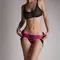 Strap-On-Me Leatherette HARNESS CURIOUS - FUCHSIA - Труси для страпону