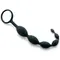 Fifty Shades of Grey Silicone Anal Beads - анальная цепочка, 18.4х2.4 см (черный)