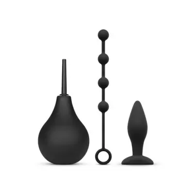 Nexus Anal Beginner Kit - Набір анальних девайсів для початківців (Анальний душ, пробка та кульки)