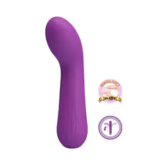 Pretty Love Faun Vibrator Purple - Вібратор для точки G, 15 см (фіолетовий)