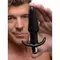 Frisky Smooth Vibrating Anal Plug - Black - Анальная пробка с вибрацией, 12х3 см (черный)