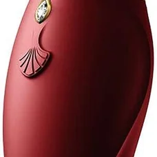 Zalo Hero Pulse Wave Massager- Импульсно-волновой массажер для клитора, 14.8 см (красный)