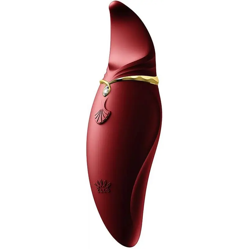 Zalo Hero Pulse Wave Massager- Импульсно-волновой массажер для клитора, 14.8 см (красный)