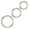 Набор колец Silver Ring - 3 Piece Set
