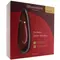 Womanizer Premium 2 + Лубрикант 50 мл - Инновационный клиторальный вакуумный стимулятор, 15.5х3.5 см (бордовый)