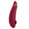 Womanizer Premium 2 + Лубрикант 50 мл - Инновационный клиторальный вакуумный стимулятор, 15.5х3.5 см (бордовый)