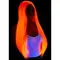 Leg Avenue - Long straight center part wig - Длинный парик (неоновый розовый)