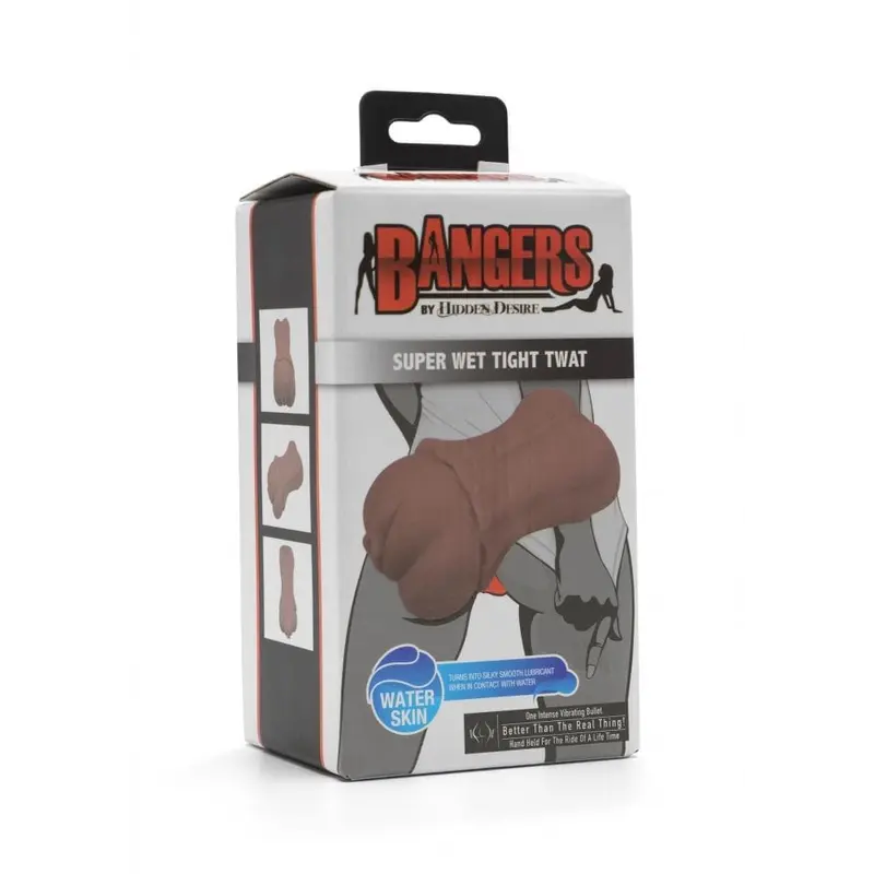Bangers Super Wet Tight Twat - реалистичный мастурбатор с вибрацией 13,5х1см (коричневый) Bangers Super Wet Tight Twat - реалистичный мастурбатор с вибрацией 13,5х1см (коричневый)