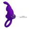 Pretty Love Vibro Penis Ring Rabbit I Purple - Виброкольцо, 11,3 см (фиолетовый)