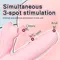Вібратор кролик з вакуумом, фрикціями та підігрівом BeYourLover Anita