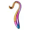 Стеклянный фаллоимитатор Glamour Glass Elegant Curved Dildo