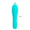 Pretty Love Solomon Vibrator Blue - Классический вибратор, 12,3х2.3см