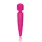 Rianne S Bella Mini Wand Rose вібромасажер 10 режимів, 19х4 см (яскраво рожевий)