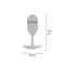 Анальная пробка ToyJoy Weighted Plug, 11.6 см