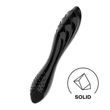 Двосторонній фалоімітатор Satisfyer Dazzling Crystal 1, 18,5 см
