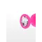 Toy Joy Medium Diamond Booty Jewel - Пробка анальная, 8х3.5 см (розовая)