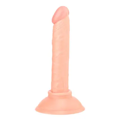 NMC G-Girl Style 5 " гибкий реалистичный фаллоимитатор с присокой, 15х2.4 см