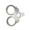Adrien Lastic Handcuffs Metallic - наручники металеві поліцейські