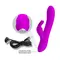 Pretty Love Dylan Vibrator Purple - вібратор кролик з функцією, що імітує стимуляцію пальчиком, 21х3.5 см (фіолетовий)