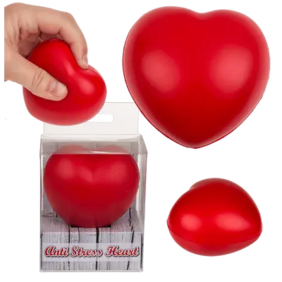 Anti Stress Heart – Анти-стресс в форме сердечка, 6 см