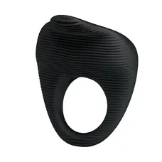 Pretty Love Thimble Vibrating Cock Ring - Ерекційне віброкільце, 6х2.5 см