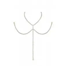 Obsessive A757 necklace pearl - Колье из жемчуга, (белый)